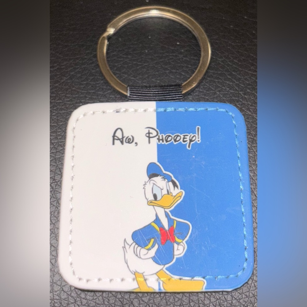 Donald Duck “Aw phooey” keychain